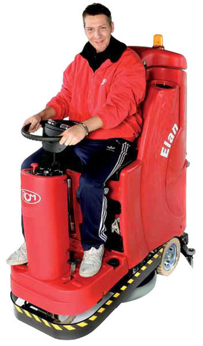 Ride-On Scrubber Drier