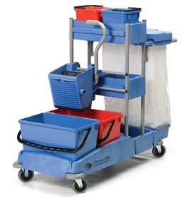 LARGE MULTI FUNCTIONAL MOP WRINGER TROLLEY