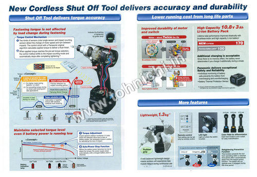 New Cordless Shut Off Tools