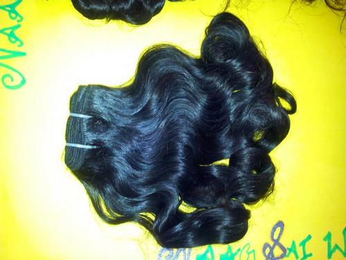 Blonde Curly Human Hair