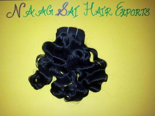 Curly Blonde Human Hair