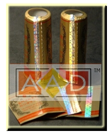Holographic shrink sleeves