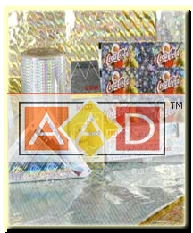 Holographic shrink sleeves