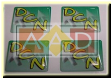 Hologram Dome Labels