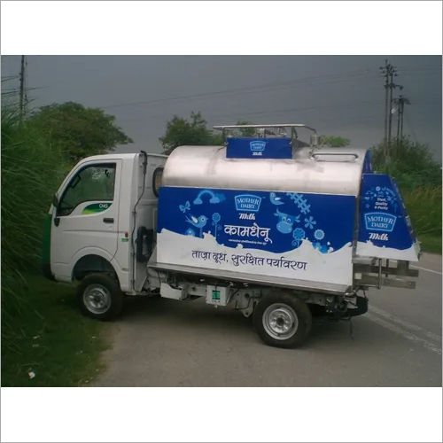 Stainless Steel Road Milk Tanker