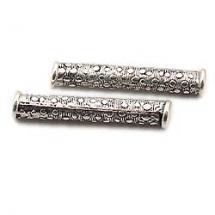 Tubes - Metal 5mm Diameter x 25mm Length, Silver Finish, Durable Decorative Versatile