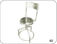 Revolving Stool With Back Rest