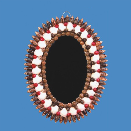 Seashell Wall Hanging Mirror