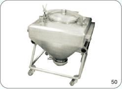 Square Bin With Trolley