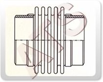 Axial Bellows With Pipe / Flanges