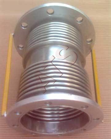 Double Axial Bellow With Flange