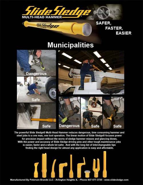 Industrial multi head hammer