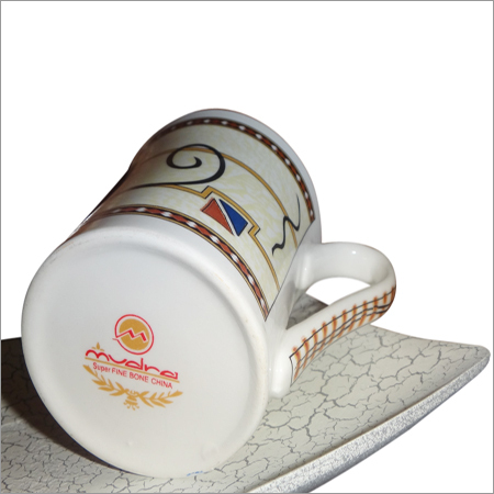 Coffee Mug - Ceramic, 8x10cm, 300ml, White | Comfortable Grip, Dishwasher-safe, Durable, Elegant Design, Microwave-safe, Stylish, Multicolor Print