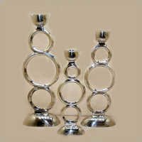 Circle Design Candle Holder 