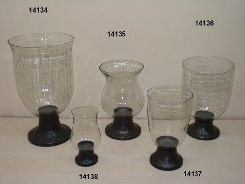 Glass Candle Holder