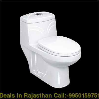 Standing One-Piece Ceramic Toilet