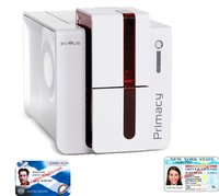 Dual-Sided Color ID Card Thermal Printer (Evolis)