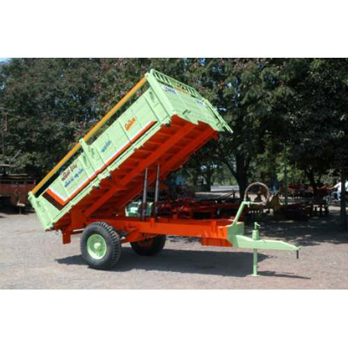 Two Wheeler Tipping Trolley
