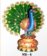 Wooden Peacock Handicrafts