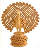Wooden Peacock Handicrafts