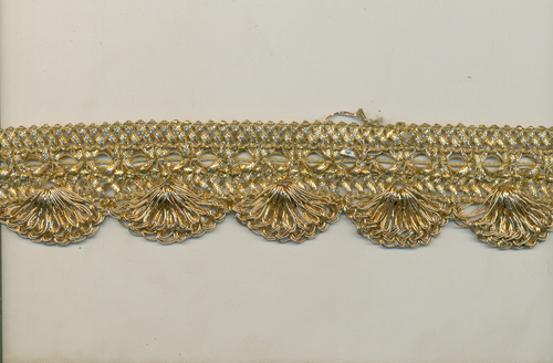 Gold Lace Saree