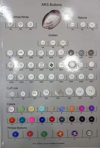 River Shell Buttons