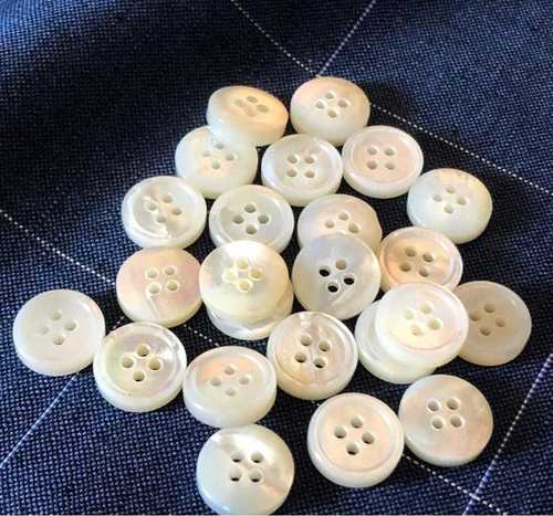 White Mother Of Pearl Buttons
