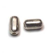 Round & Square - Metal 10x5 mm Silver