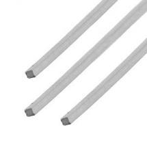 Silver Wire - 1-5 mm Diameter, 100-1000 mm Length | 99.9% Purity, Corrosion Resistant, High Conductivity, Excellent Ductility, Easy to Solder