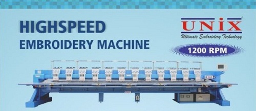 High Speed Flat Computerized Embroidery Machine