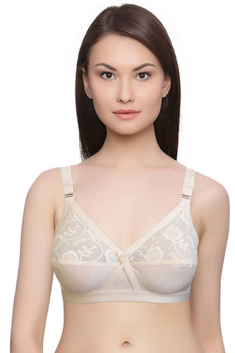 Net Push-Up Ladies Red Bra, Size: 32, Embroidered at best price in Ahmedabad
