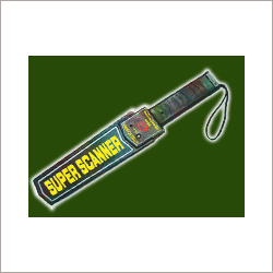 Hand Held Metal Detector - ABS Plastic, 250mm Length, Black Color | High Accuracy, Lightweight Design, Quick Operation, Reliable Device