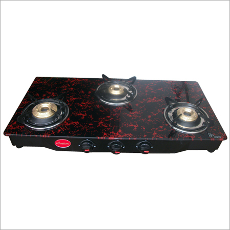 Three Burner Brass Stove