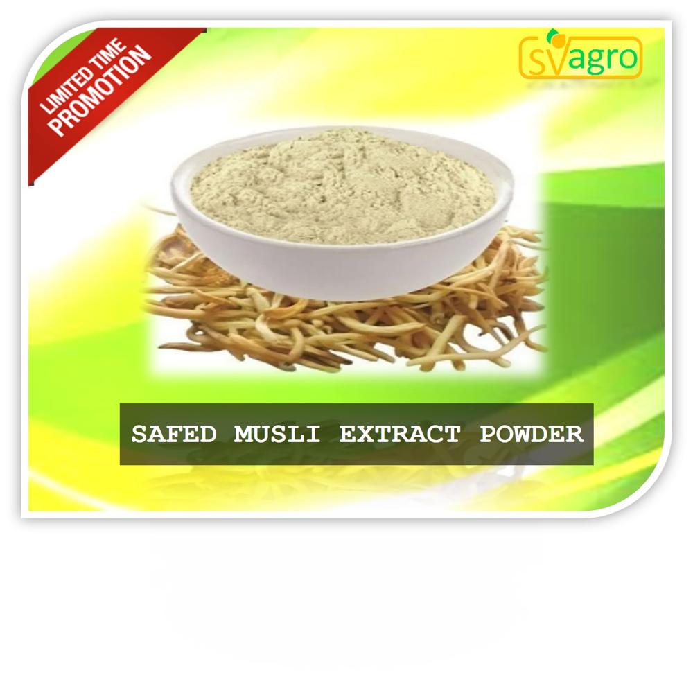 Safed Musli Extract - Purity(%): 96.9%