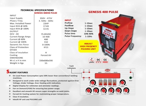 PULSE WELDING INVERTORS