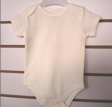 Organic cotton baby bodysuits