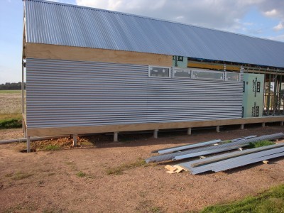 Fixing Side Cladding Sheet