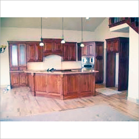 Black Kitchen Cabinet