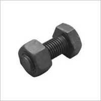 High Structure Bolts - Steel Alloy, Various Sizes, Coarse Thread | Hex Head, Hex Nut, Corrosion Resistance, Durable Material, High Strength