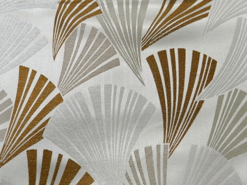 Jacquard Curtains - 100% Polyester, 48"/54" Width, Ivory | Elegant Design, Durable Fabric, Privacy Enhancing, Light Filtering