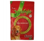 012013 JerHigh Stix Dog Treats - Chicken Meat, Red, Flexible Pouch | Tasty, Highly Digestible, Nutritional Snack