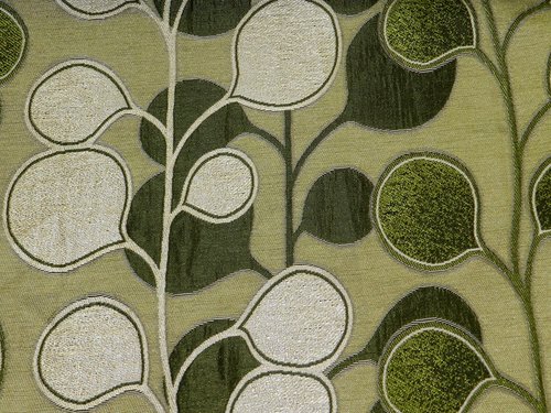 Red Jacquard Curtains