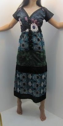 Designer Cotton Long Dresee