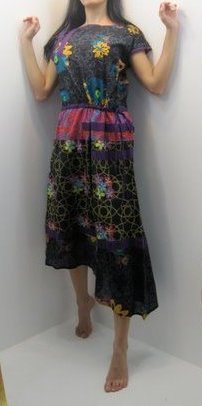Designer Cotton Long Dresee