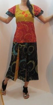 Designer Cotton Long Dresee