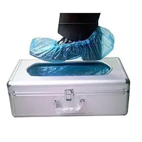 Silver Automatic Shoe Cover Dispenser