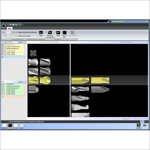 5 Axes Tool Grinding Software