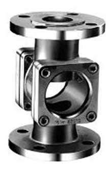 Sight flow glass