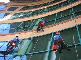 Glass Facade Cleaning