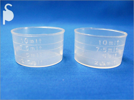 10Ml 28Mm Measuring Cup - Color: As Per Client Requirements